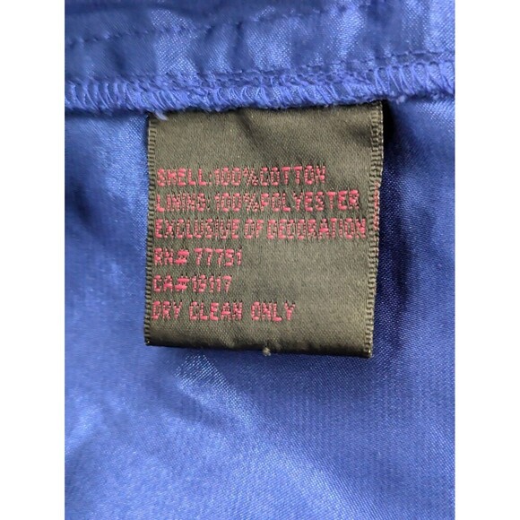 Betsey Johnson Blue Halter Floral Eyelet Mini Wrap Dress sz 6 Bow Coquette - Picture 11 of 12